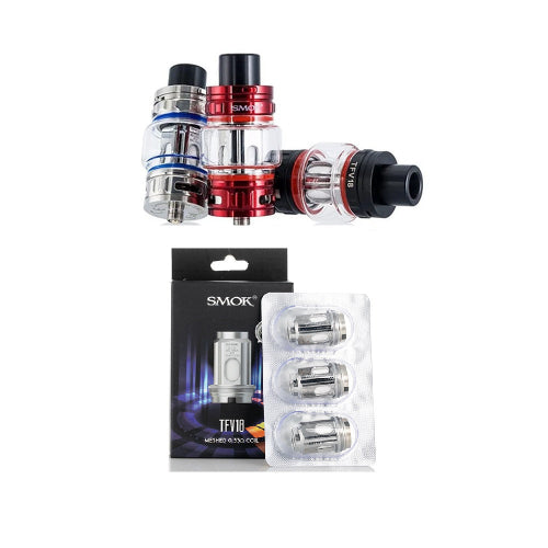 Smok TFV18 Coils & Tanks ktc
