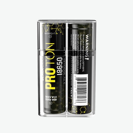 Black Cell PROTON 18650 Batteries ktc