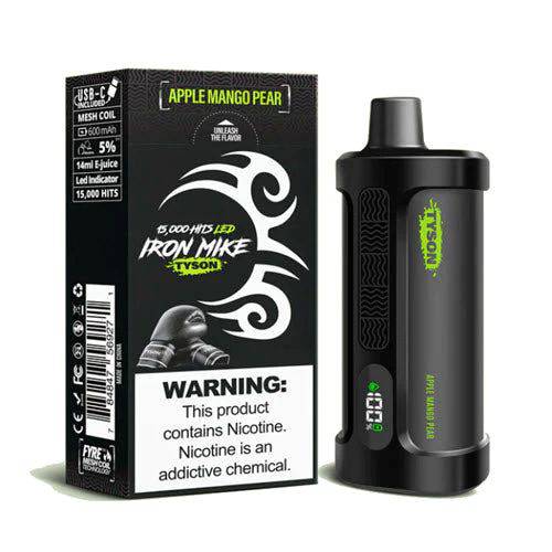 Tyson 2.0 Iron 15K Disposable Vape Device 